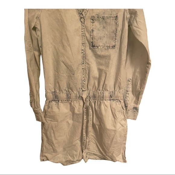 JOE'S Jeans The Drawstring Romper hickory stripe - Picture 13 of 15